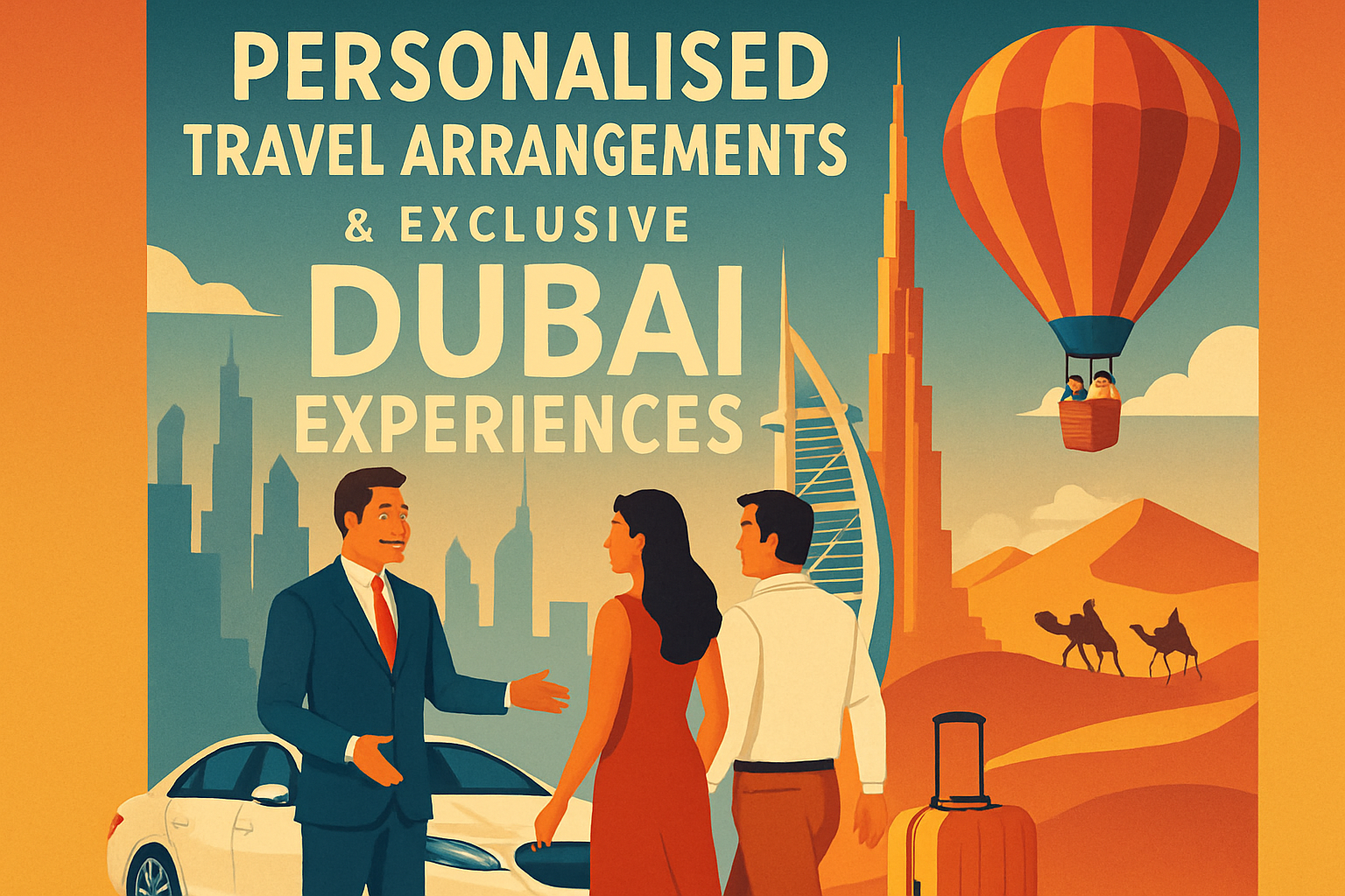 Personalised travel arrangements and exclusive Dubai experiences