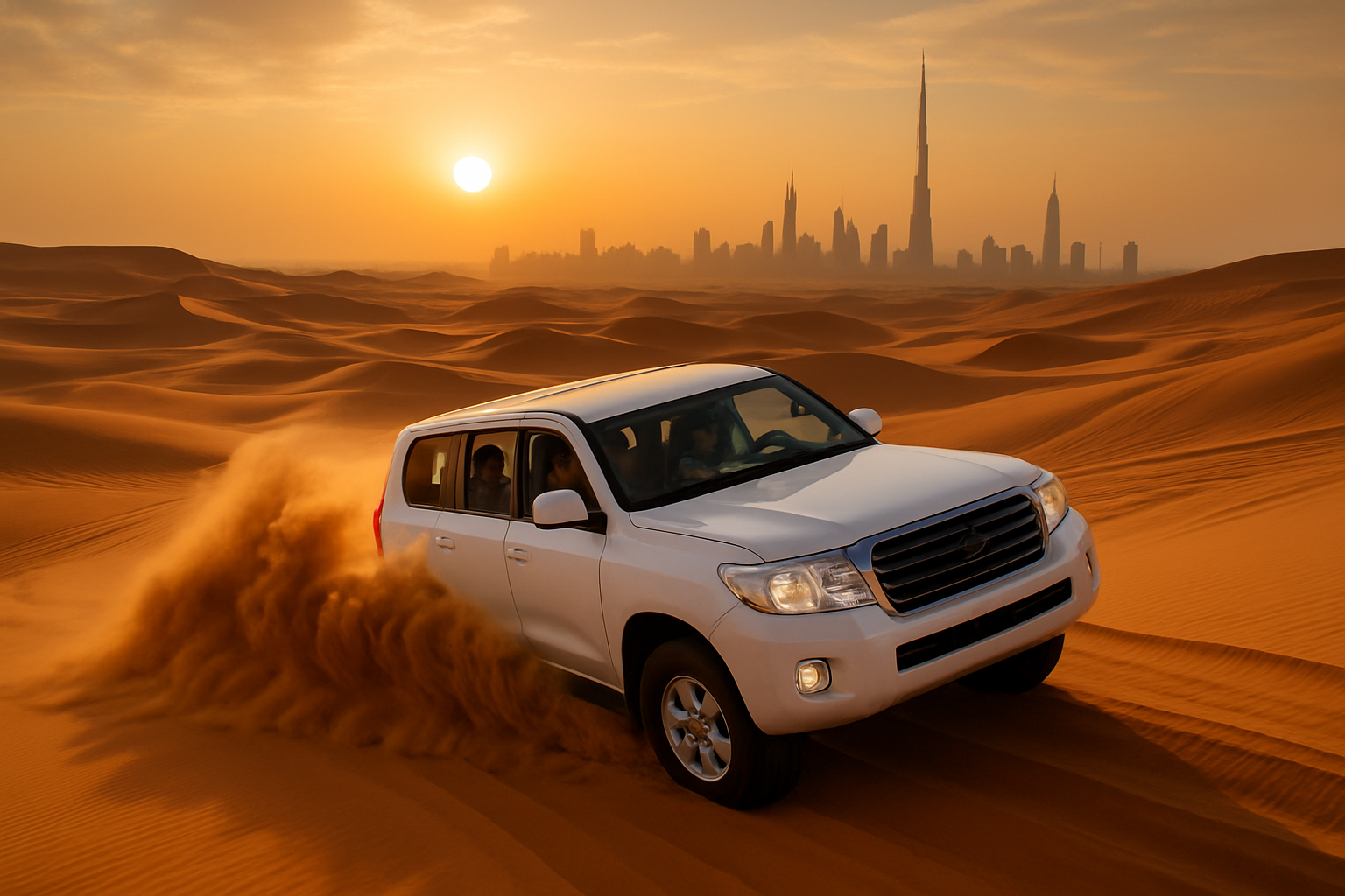 Thrilling desert safari adventure in Dubai